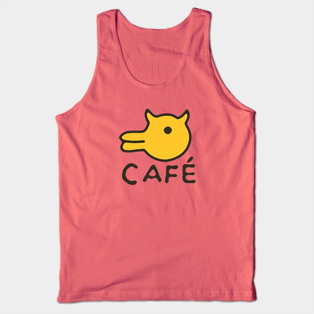 The Kitty Café, Bonesborough Tank Top by HtCRU